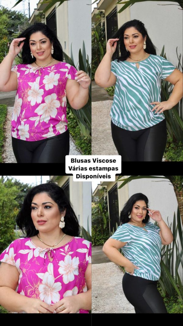 Blusa de Viscose