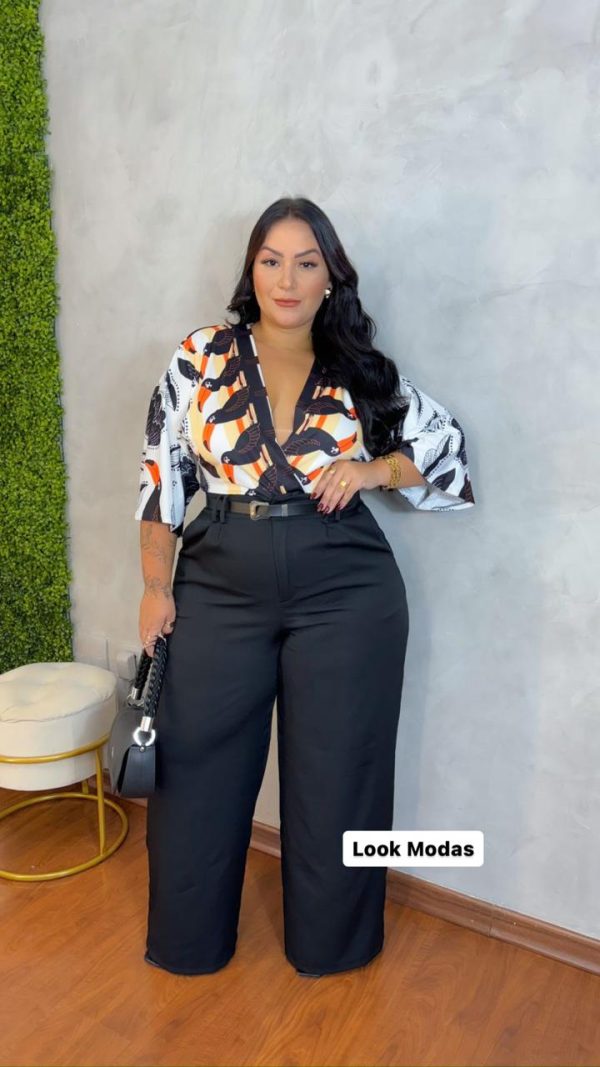 Pantalona Alfaiataria Plus Size